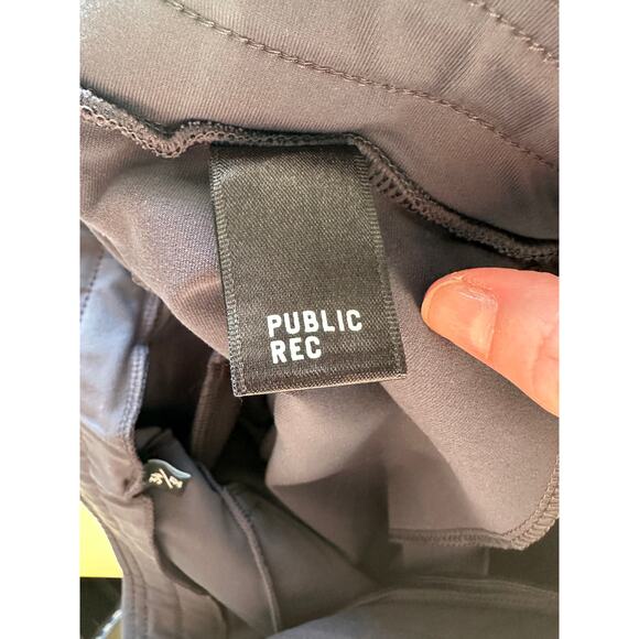 Public Rec Gray Daymaker Tapered Drawstring Jogger Sweatpants 34 / 32 - Picture 12 of 16